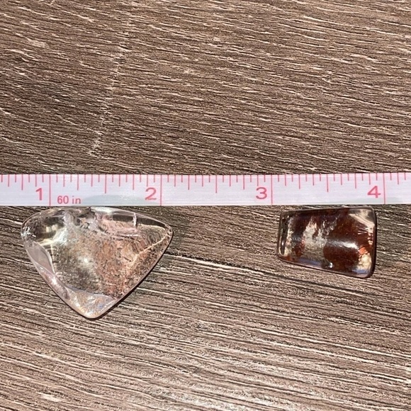 Garden Quartz Crystal Tumbles set of 2 - Picture 6 of 7